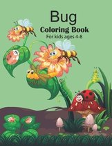 Bug coloring book for kids ages 4-8