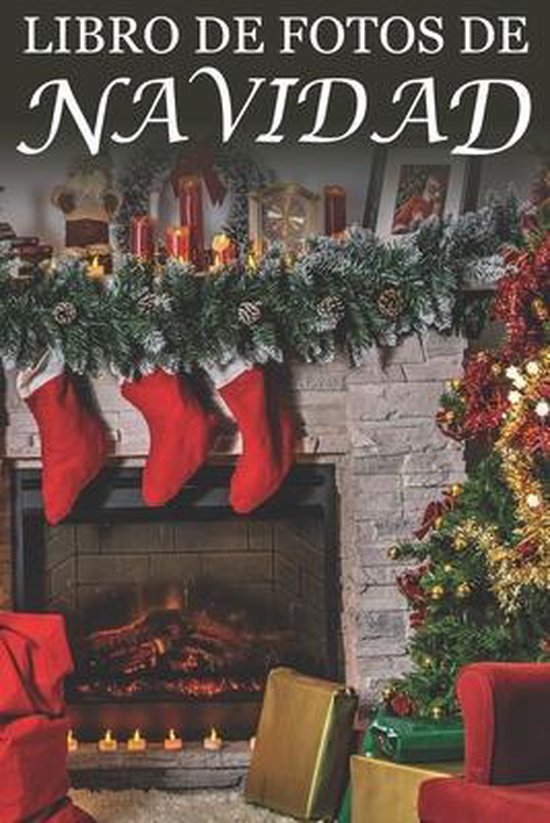 Dementia Books in Spanish- Libro de Fotos de Navidad - cover