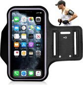 Sport/Hardloop Armband voor iPhone 12/ 12 Pro/ 11 Pro / 11 / XR / XS / 8 Plus / 7 Plus / 6S Plus / 6 Plus - Spatwatervrij, Reflecterend, Neopreen, Comfortabel, Verstelbaar, Koptelefoon Aanslu