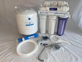 ACTIE, Topwaterfilter systeem Osmose apparaat installatie CE-2 Met of geen pomp, Schoon water uit uw keukenkraan, waterfilter, waterontharder.