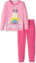 Minions - 2-delige Pyjama-set - Model "Queen of the Minions" - Roze - 98 cm - 3 jaar