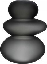 Nude Cairn Kandelaar, 21,6cm smoked grijs