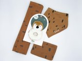 Sij - Kraamcadeau pakket - Uni Meisje Jongen - Speelgoed en textiel in cadeauverpakking