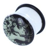 Glow in the Dark Lady Plug - 4 MM