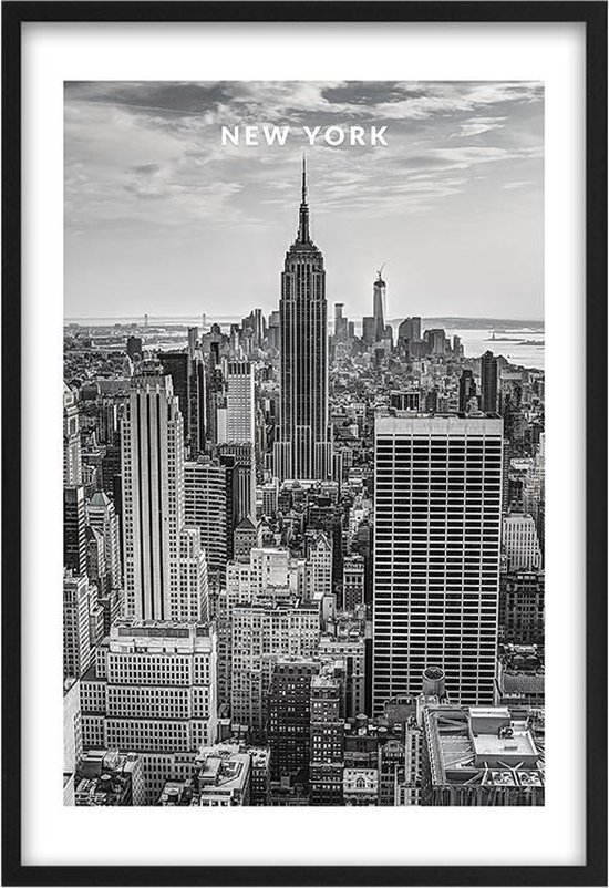 Poster Stad New York A4 - 21 x 30 cm (Exclusief Lijst)
