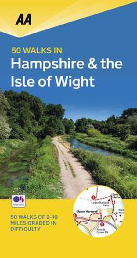 50 Walks in Hampshire IOW AA 50 Walks - cover