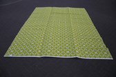 Buitenkleed 270 - 360 cm, groen / wit,