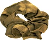 Scrunchie | satijn | scrunchie satijn | kaki | haaraccessoires | groen
