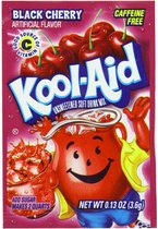 Kool Aid Black Cherry pakje 3.6g 5 stuks