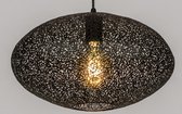 Lumidora Hanglamp 73945 - E27 - Zwart - Metaal - ⌀ 40 cm