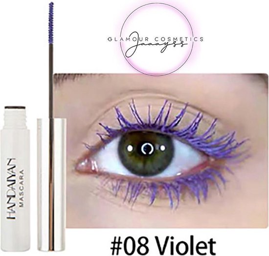 Goedaardig Zware vrachtwagen cafe Mascara violet | Colorful Mascara Violet | 3D Fiber Lash Make-up Waterproof  Long-lasting | bol.com