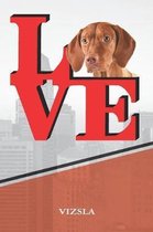 Vizsla: Dog Love Park Isometric Dot Paper Notebook Book Is 120 Pages 6x9