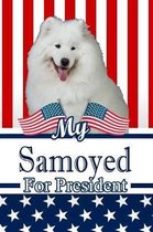 My Samoyed for President: 2020 Election Isometric Dot Paper Notebook 120 Pages 6x9