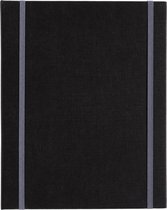 MyArt®Book Kunstenaarsmap ringband A3 kleur zwart met 2 x 6 rings O-Mechaniek en 2 elastieken