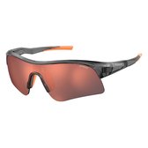 Polaroid Sportbril - Unisex - grijs/oranje