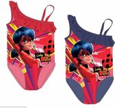 Miraculous-ladybug-Zwemkleding voor meisjes-Zwempak meisjes-Badpak-Bikini meisjes-blauw-maat 92-98 (3jaar)