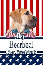 My Boerboel for President: 2020 Election Isometric Dot Paper Notebook 120 Pages 6x9