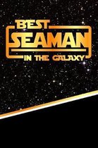 The Best Seaman in the Galaxy: Isometric Dot Paper Notebook Book 120 Pages 6''x9''