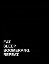 Eat Sleep Boomerang Repeat: Genkouyoushi Notebook
