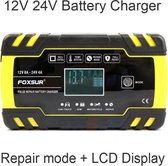 LCD Car ATV 12v 4-100ah Motorvoertuig Batterij Oplader