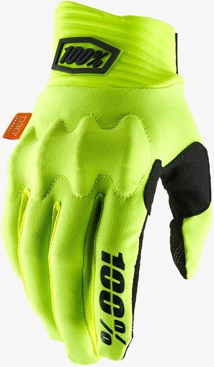 100% MTB COGNITO Glove - Geel - L