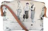 OfeliaT - Players Collectie - Dames Schoudertas - Italiaans Leer - Golf