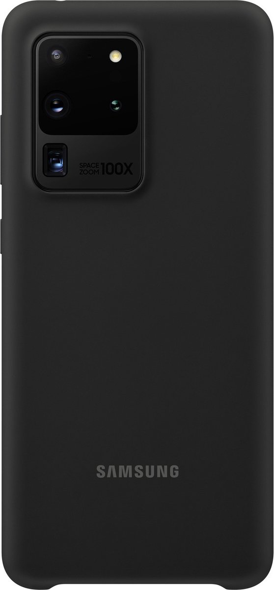 Samsung Silicone Cover - Samsung Galaxy S20 Ultra - Zwart