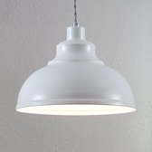 Lindby - hanglamp - 1licht - metaal - H: 19.7 cm - E27 - wit