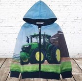 Vest met John Deere trekker h090 -s&C-134/140-Jongens vest