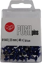 Push pins LPC 40stuks blauw