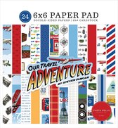 Carta Bella - Our Travel Adventure 6x6 Inch Paper Pad (CBOTA131023)