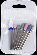 Keramische Frees - Nagel Frees - Keramische nagelboortjes - Pedicure en Manicure - Nagelfrees Bitje - Nagelboortjes - Keramische Nail Boren Set - 7 (1)