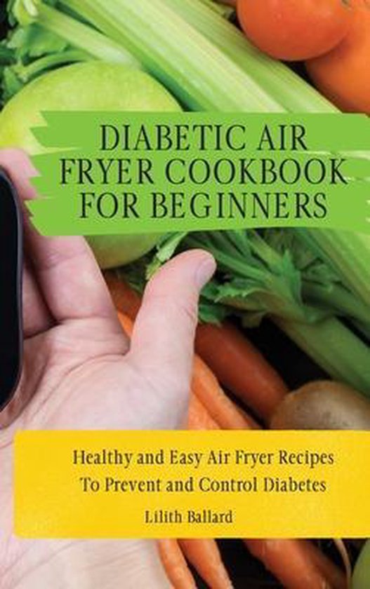 Diabetic Air Fryer Cookbook for Beginners - cover