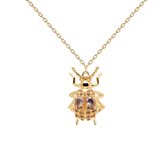 Wisdom Beetle Amulet necklace - CO01-252-U