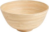 Bamboe Salade Schaal Kom Servies SALADESCHAAL BAMBOE - ⌀18 CM