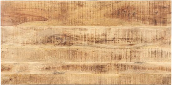 vidaXL Plateau de table 15-16 mm 120 x 60 cm Bois de manguier massif