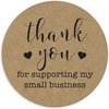 Sticker Thank You For Supporting My Small Business