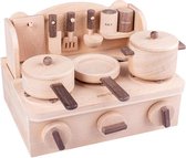 Mini keuken - hout - kinderspeelgoed - duurzaam - design