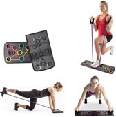 Pushup bord - Inclusief Grips - Fitness Set - Opdruksteunen - met Opberg/Meeneemtas