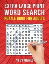 Extra Large Print Word Search Book for Adults