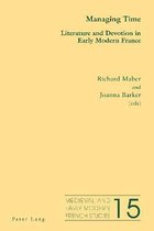 Medieval and Early Modern French Studies- Managing Time