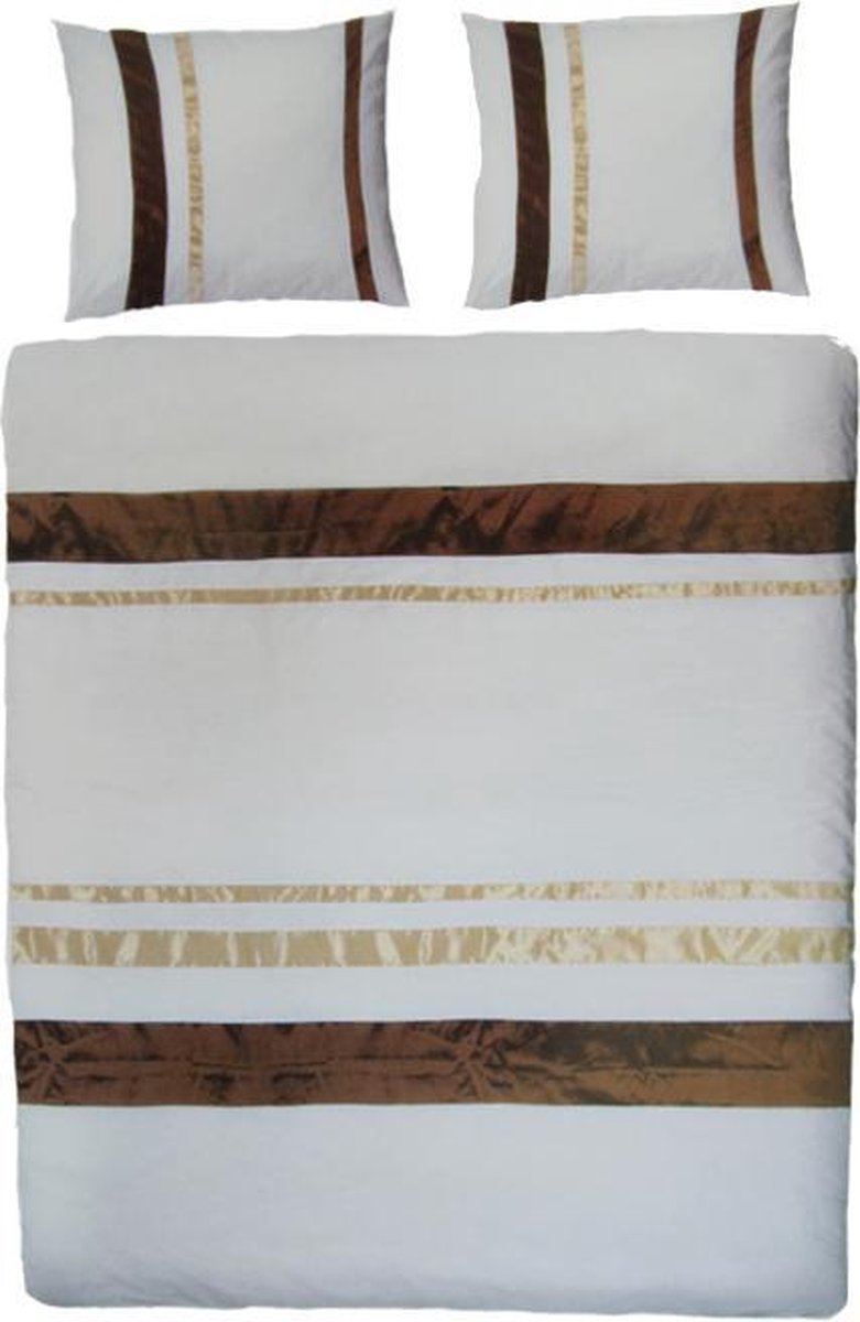 Essenza Colorado Dekbedovertrek - Tweepersoons - 200x200/220 cm - Gold