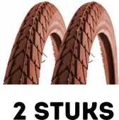 Fietsband - Buitenband - Set van 2 - Kids Skip 24 x 1.75 draad (47-507) bruin