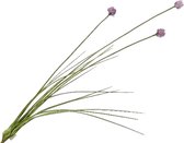Silk-ka Kunstbloem-Zijden Bloem-Allium Steel Zijde Lavendel 95 cm