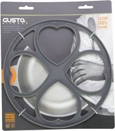 Hartjes silicone mal ø23cm