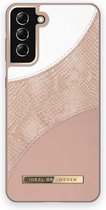 iDeal of Sweden Fashion Case Atelier voor Samsung Galaxy S21+ Blush Pink Snake
