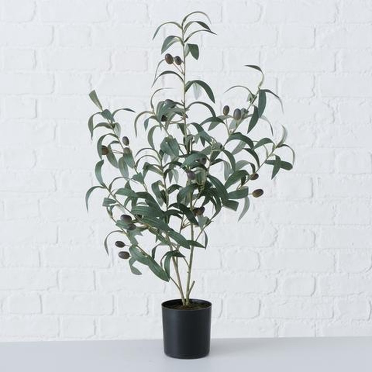 Boltze Home Deco Olijfboom Indoor H70cm in kunststof pot