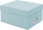 Boîte de rangement photo - boîte de rangement - Henzo - Mika - Bleu clair