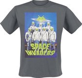 Space Invaders - Astronauts. Black Shirt - S
