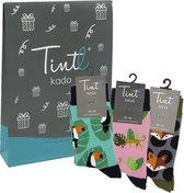 Tintl socks geschenkset unisex sokken | Trio - Animal 2 ( maat 41-46)
